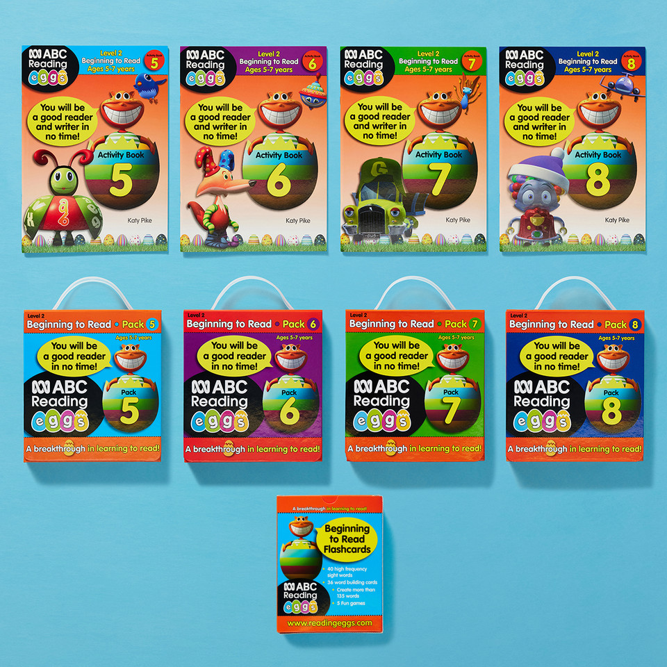 Reading Eggs Book Pack Level 2