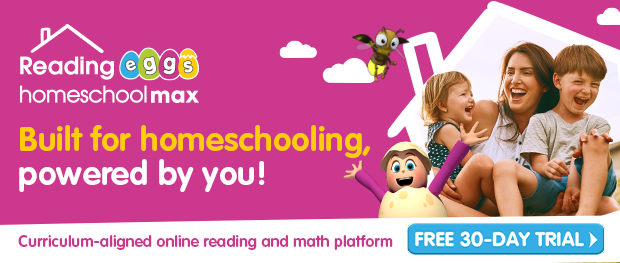 Free 30 Day Trial to Reading Eggs Homeschool Max
