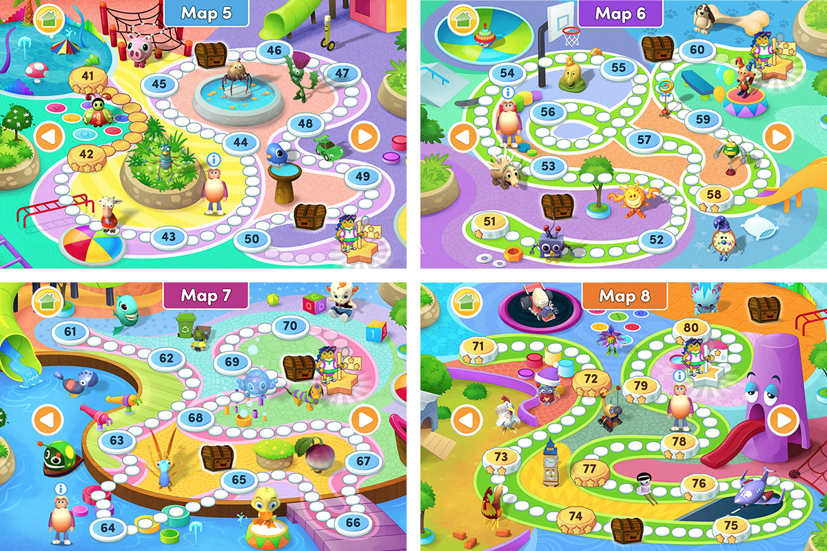 Reading Eggs Maps 5 to 8